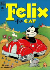 Felix the Cat #015 © June 1950 Dell